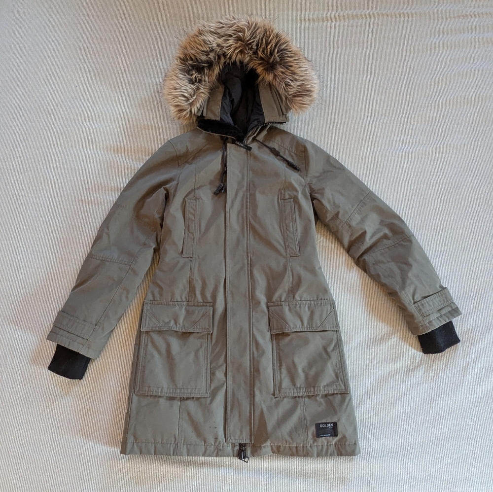 Aritzia Golden TNA Bancroft Parka M